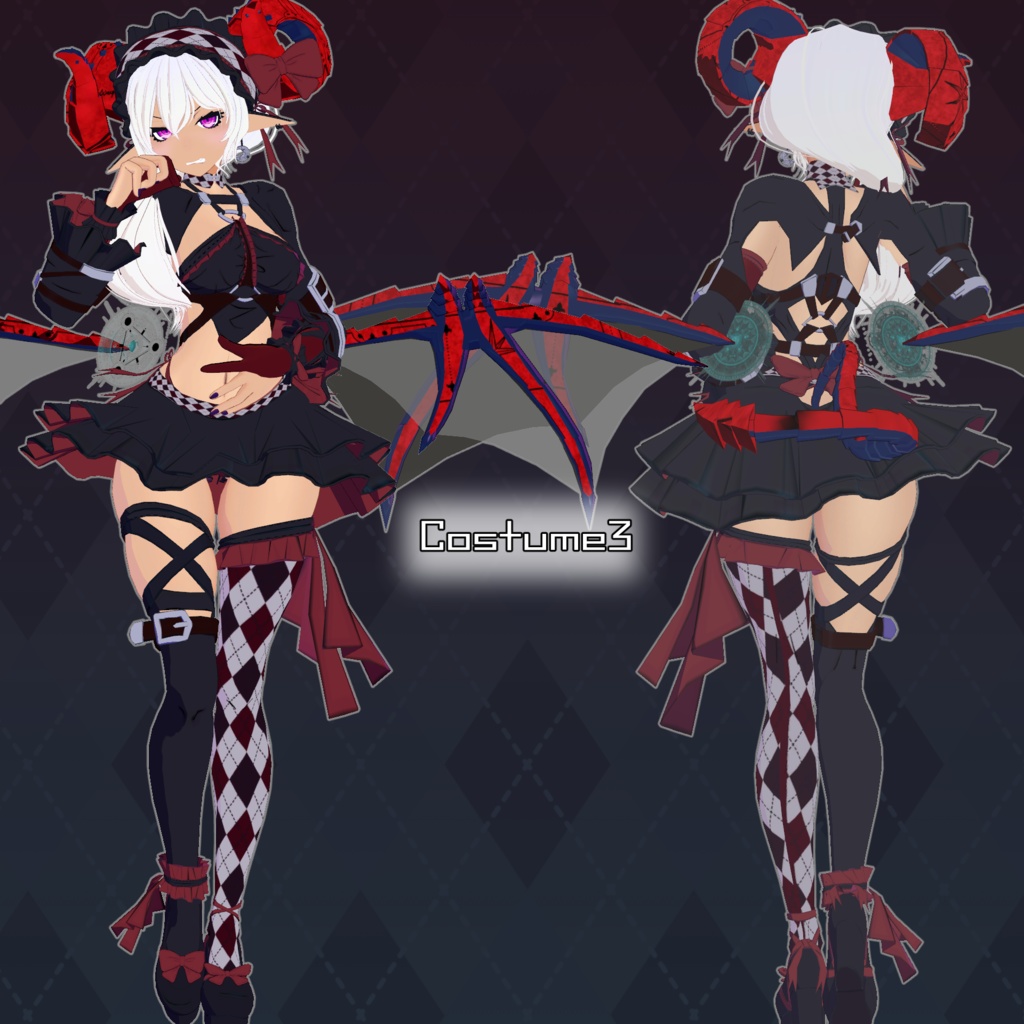 【SALE】Deva(デーヴァ) ExF Ver.1.0.2【VRC想定オリジナル3Dモデル】