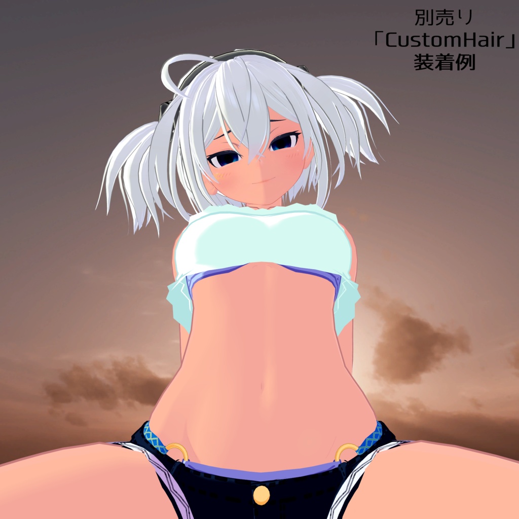 Beryl-Terrsa(ベリル・テルサ) ExF Ver.1.0.1【VRC想定オリジナル3Dモデル】