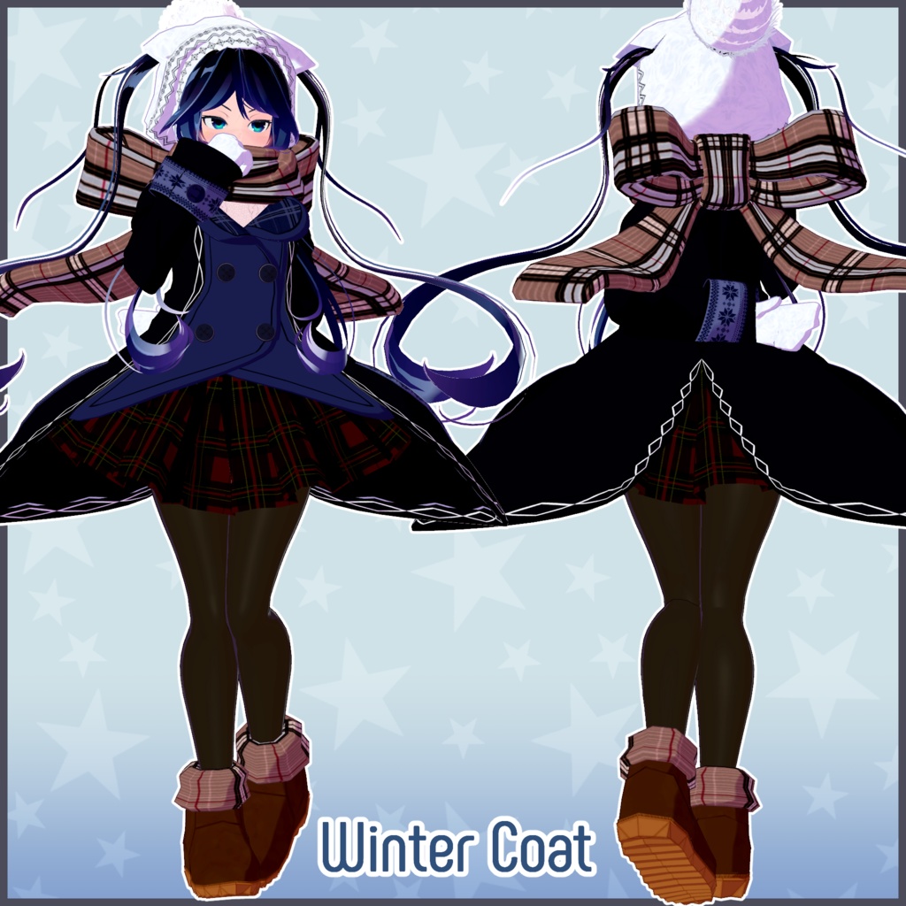 Beryl-Terrsa(ベリル・テルサ) ExF Ver.1.0.1【VRC想定オリジナル3Dモデル】