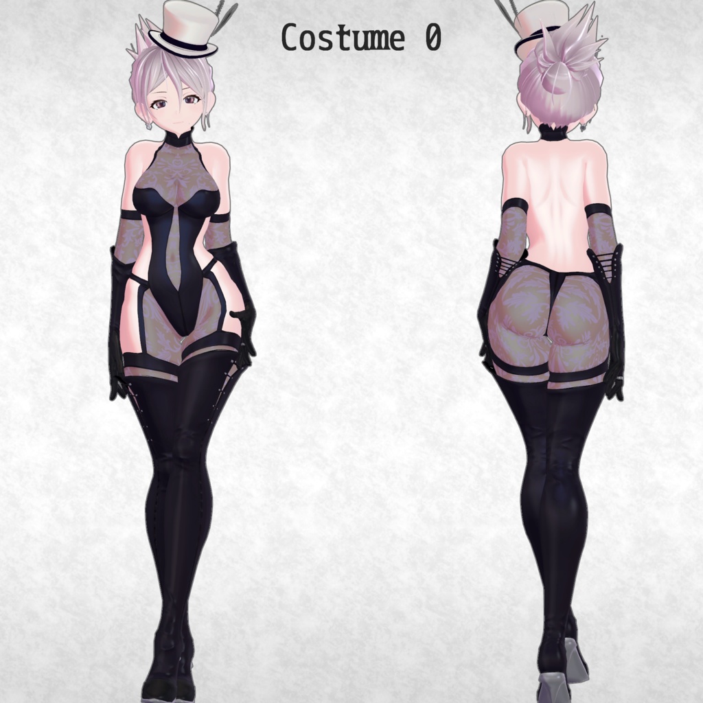 Lady Alstroemeria(レディ・アルストロメリア) ExF Ver.1.0.1【VRC想定オリジナル3Dモデル】