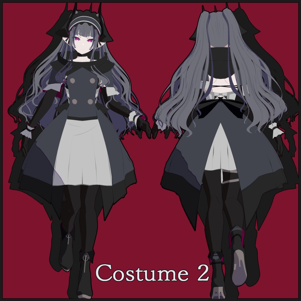 【SALE】【SBOシリーズ】Roa(ロア) Ver.1.1.0【VRC想定オリジナル3Dモデル】