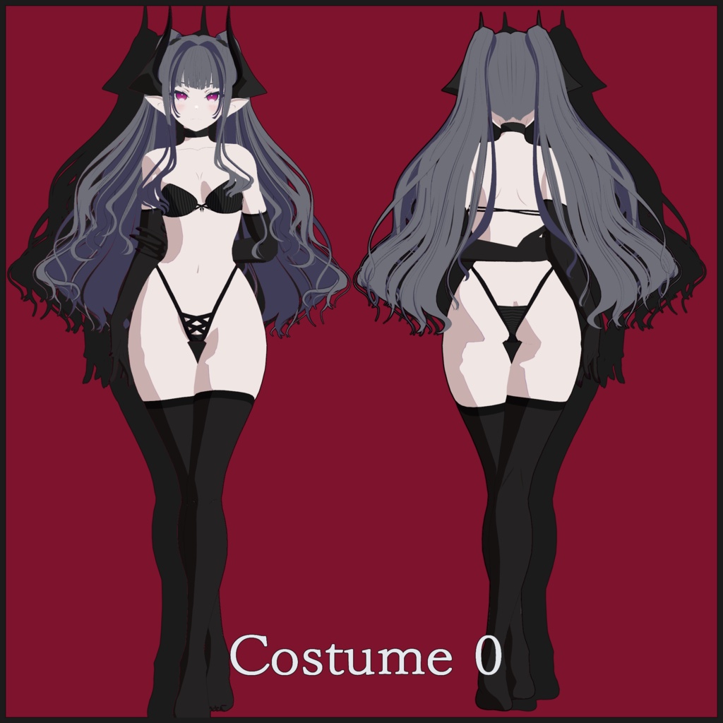 【SALE】【SBOシリーズ】Roa(ロア) Ver.1.1.0【VRC想定オリジナル3Dモデル】