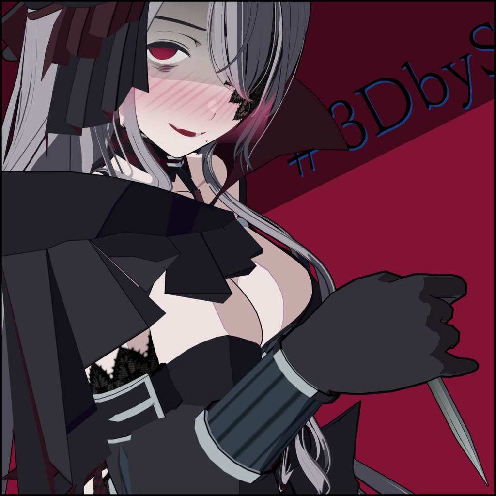 【SALE】【SBOシリーズ】Sesiria S.laiahTel(セシリア・S・ライアーテル) Ver.1.1.0【VRC想定オリジナル3Dモデル】