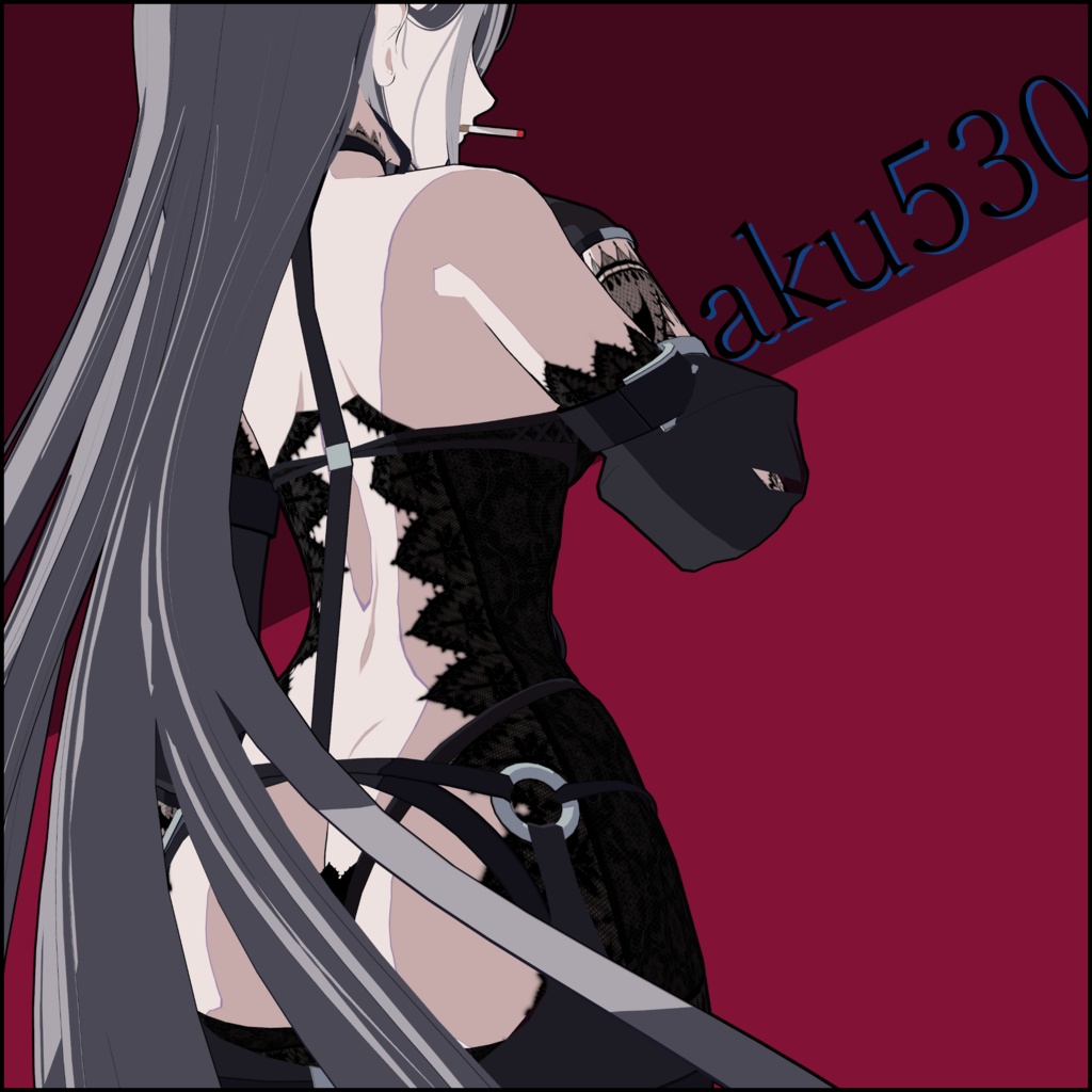 【SALE】【SBOシリーズ】Sesiria S.laiahTel(セシリア・S・ライアーテル) Ver.1.1.0【VRC想定オリジナル3Dモデル】