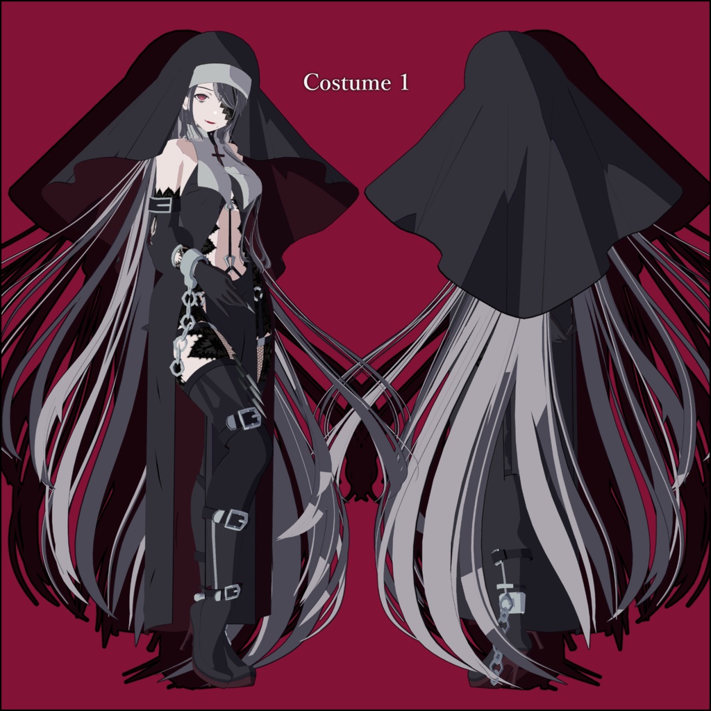 【SALE】【SBOシリーズ】Sesiria S.laiahTel(セシリア・S・ライアーテル) Ver.1.1.0【VRC想定オリジナル3Dモデル】