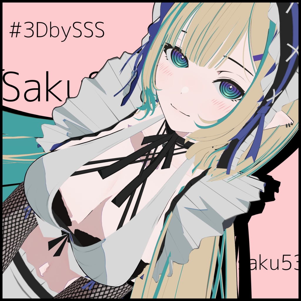 【SALE】【SBOシリーズ】Sion(シオン) Ver.1.1.0【VRC想定オリジナル3Dモデル】