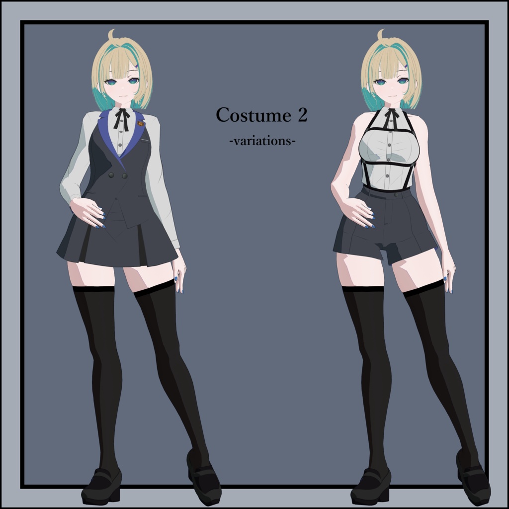 【SALE】【SBOシリーズ】Sion(シオン) Ver.1.1.0【VRC想定オリジナル3Dモデル】