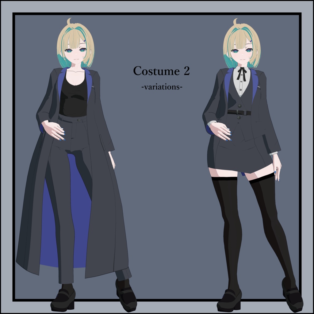 【SALE】【SBOシリーズ】Sion(シオン) Ver.1.1.0【VRC想定オリジナル3Dモデル】