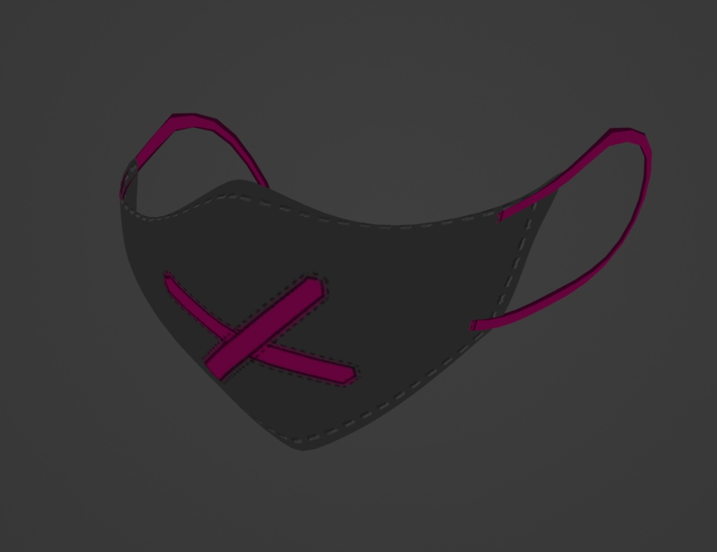 【SBOシリーズ共通衣装】xMask(バツマスク)