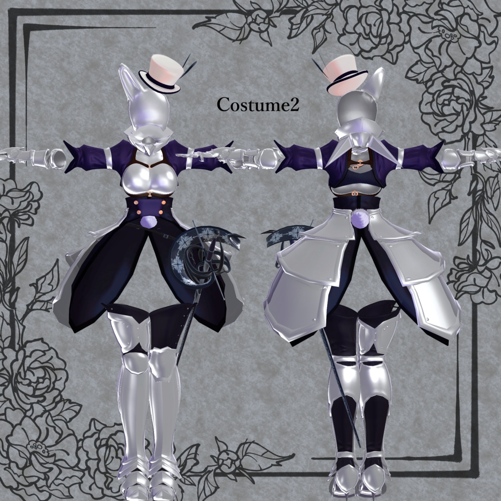 【SBOシリーズ共通衣装】SBO with Alstroemeria Ver.1.0【ModularAvatar対応】