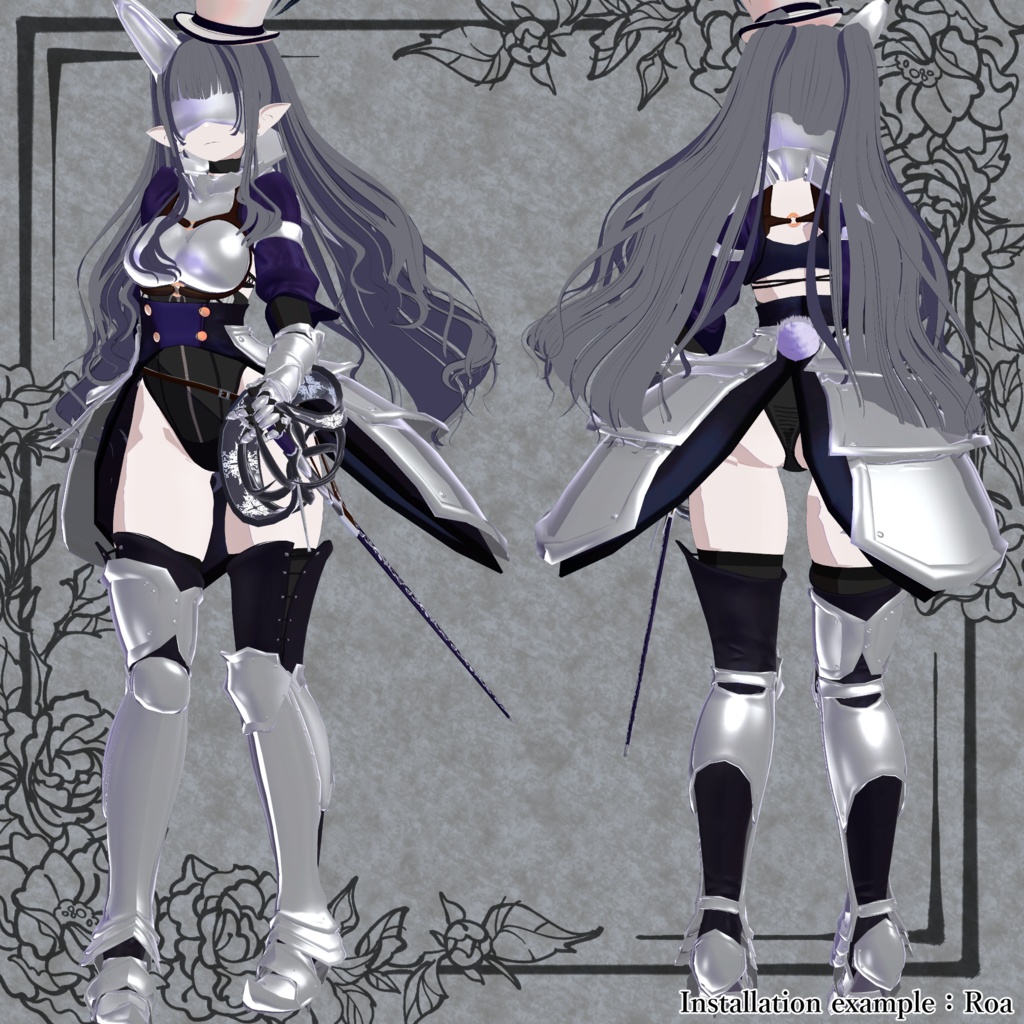 【SBOシリーズ共通衣装】SBO with Alstroemeria Ver.1.0【ModularAvatar対応】