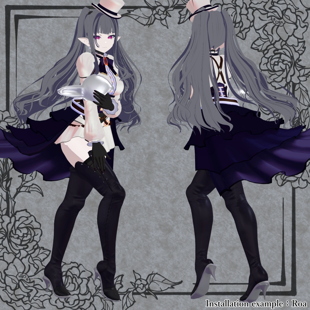 【SBOシリーズ共通衣装】SBO with Alstroemeria Ver.1.0【ModularAvatar対応】