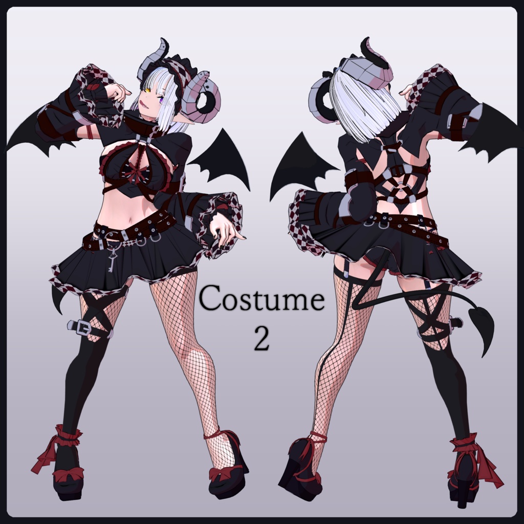 Deva_Re:2【VRC対応オリジナル3Dモデル】