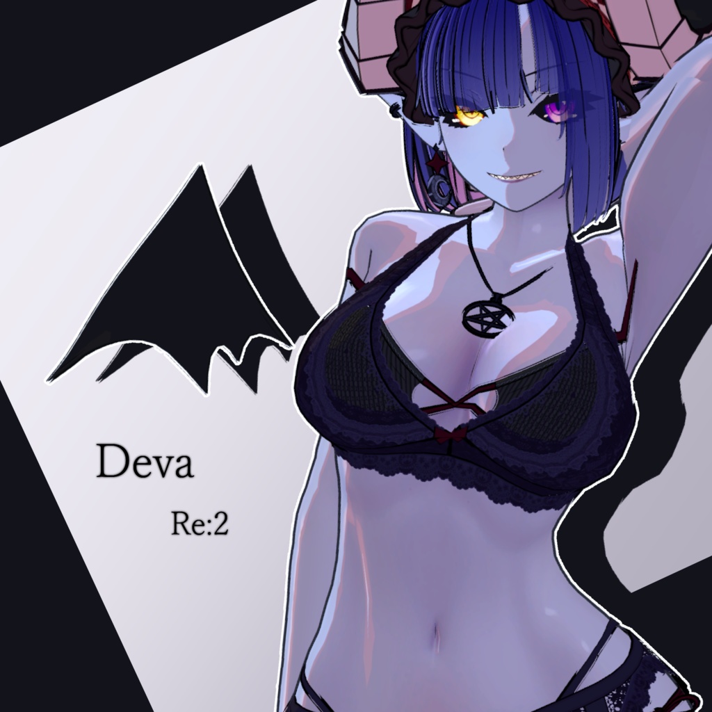 Deva_Re:2【VRC対応オリジナル3Dモデル】