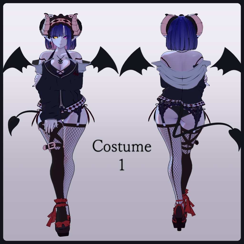 Deva_Re:2【VRC対応オリジナル3Dモデル】