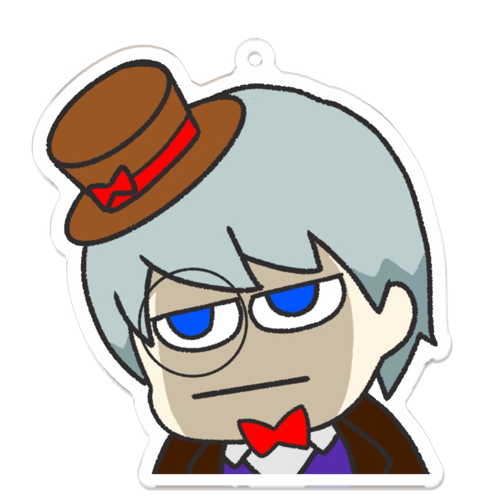 べるもアクキー droopy eyes edition