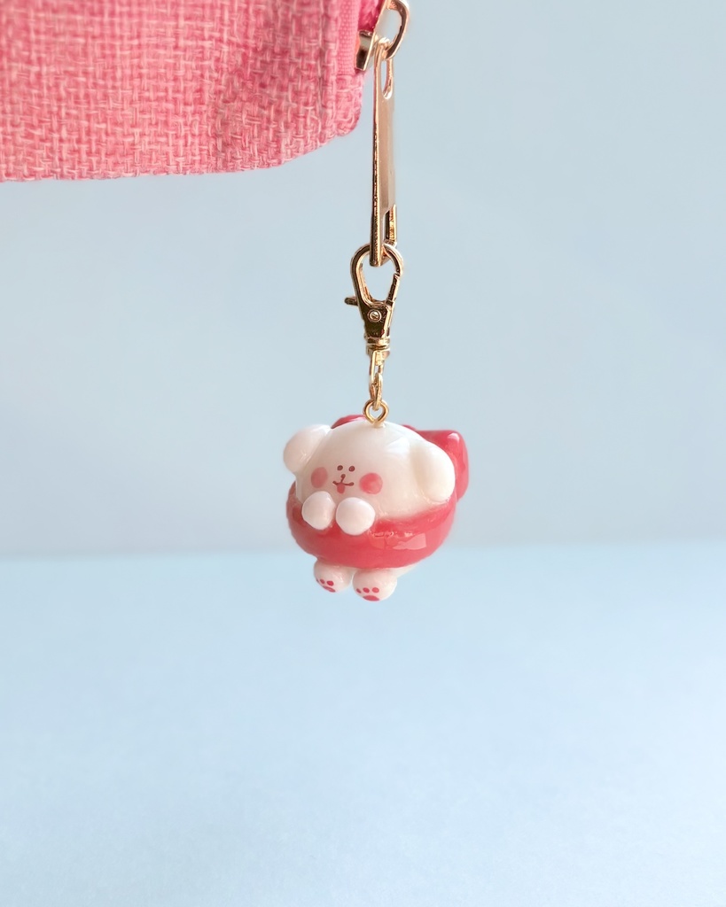 ラブドッグポーチ&キーホルダー