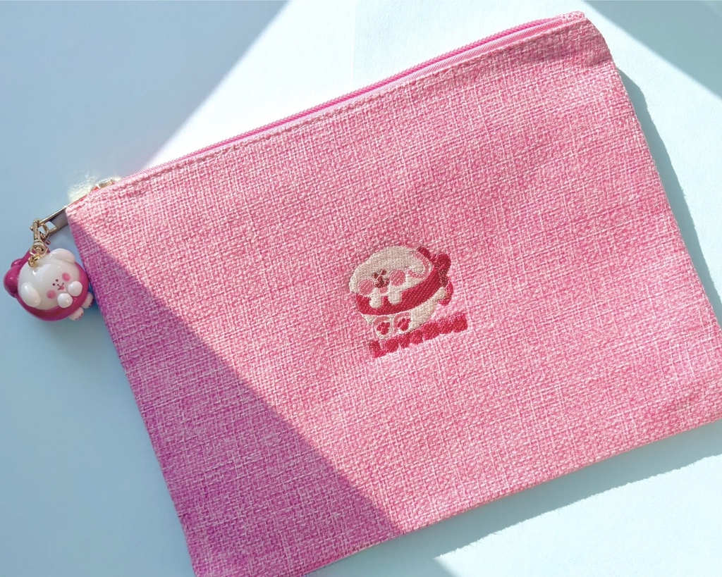 ラブドッグポーチ&キーホルダー