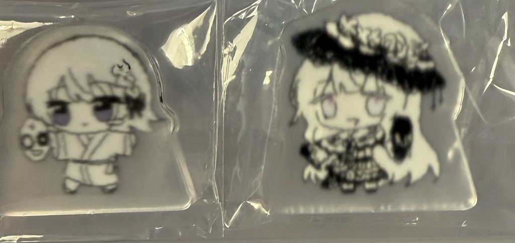 【異ノ祭001】まのさば自立ミニアクリルスタンド【非公式二次創作グッズ】