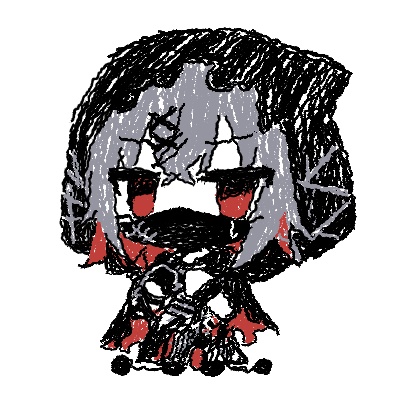 【異ノ祭001】まのさば自立ミニアクリルスタンド【非公式二次創作グッズ】