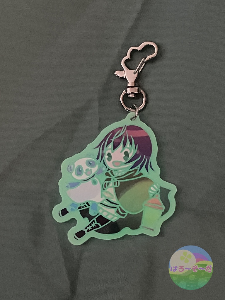 【単品】フィル・フルオライト アクリルキーホルダー