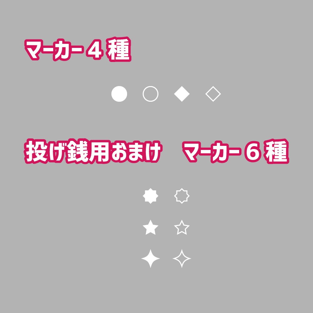 【無料/投げ銭】新ココフォリア用お部屋セット02 まるしかく