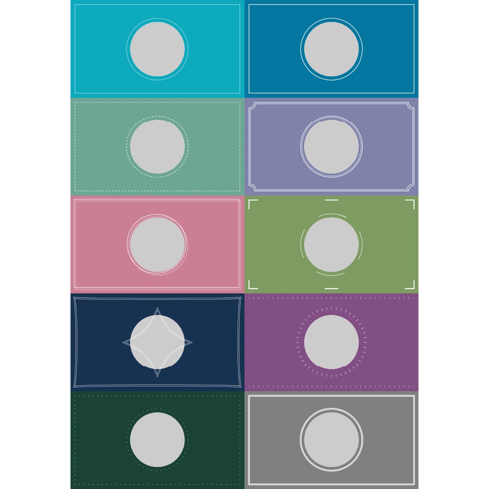 【無料/投げ銭】新ココフォリア用お部屋セット02 まるしかく