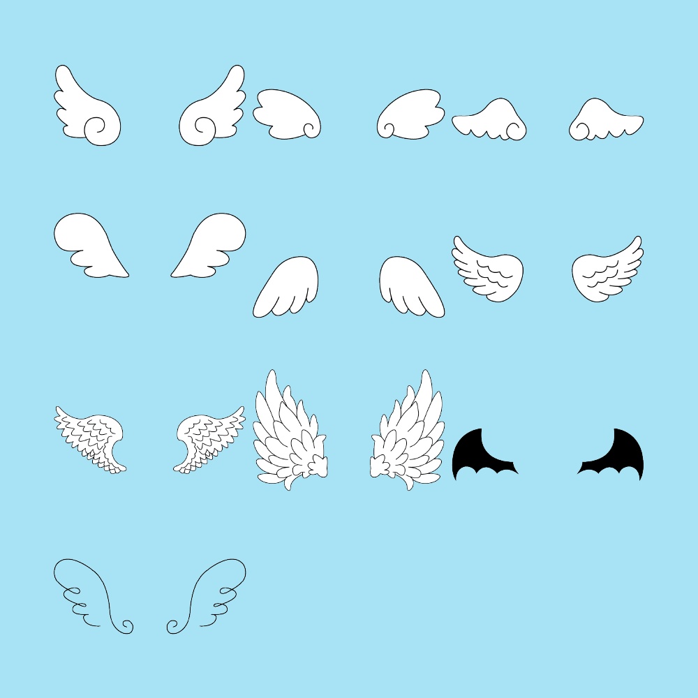 【無料/投げ銭】新ココフォリア用 PCが天使になるマーカーセット