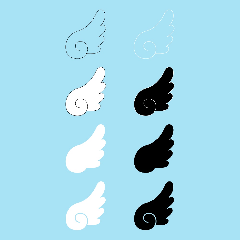 【無料/投げ銭】新ココフォリア用 PCが天使になるマーカーセット