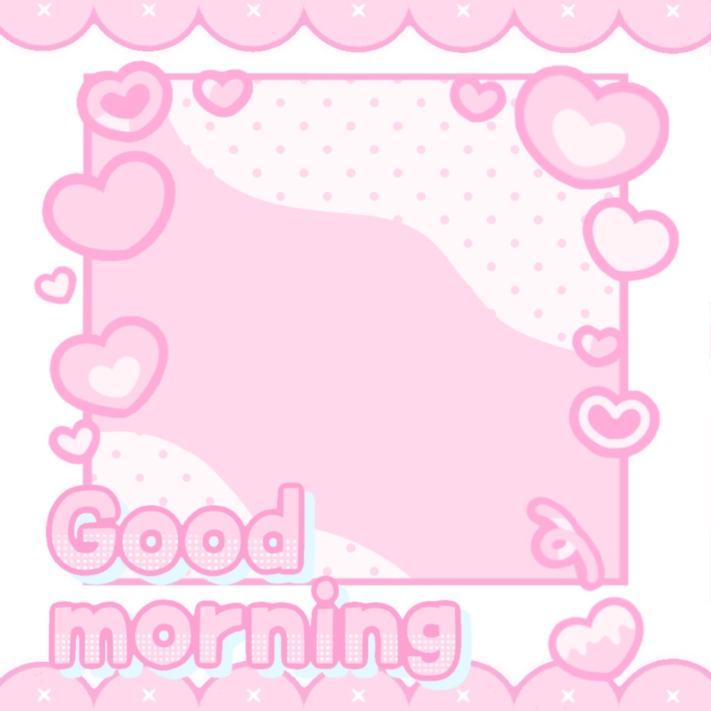 ︎🌟フォロワー限定︎🌟おはようVTuber素材【透過GIF】(12色)