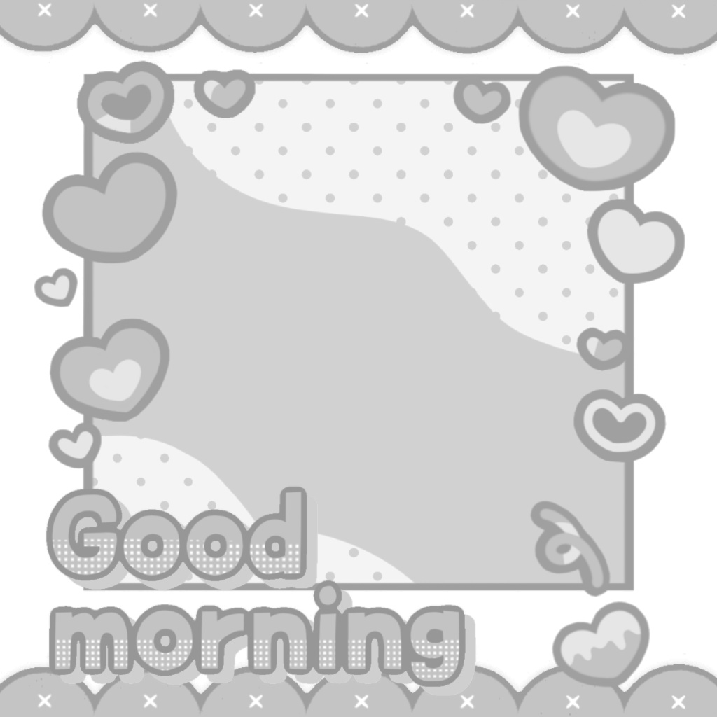 ︎🌟フォロワー限定︎🌟おはようVTuber素材【透過GIF】(12色)