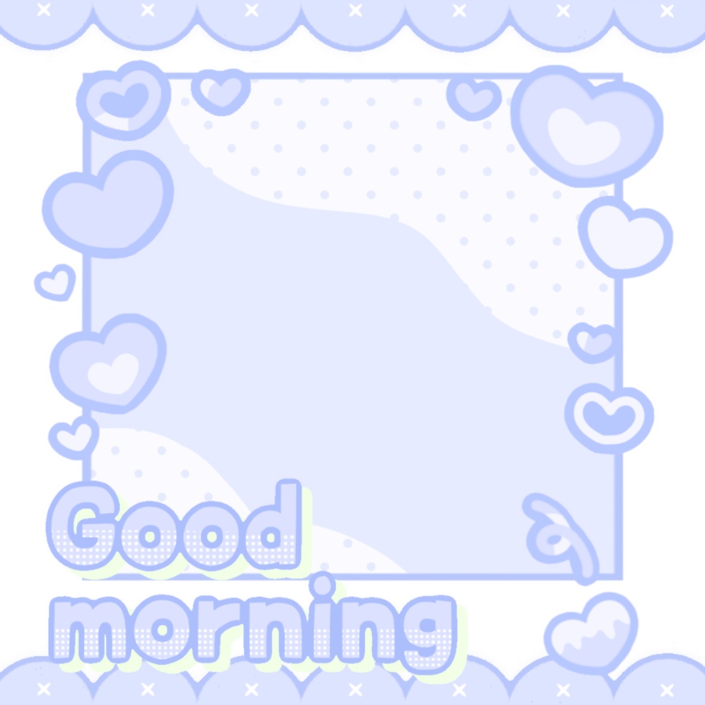 ︎🌟フォロワー限定︎🌟おはようVTuber素材【透過GIF】(12色)