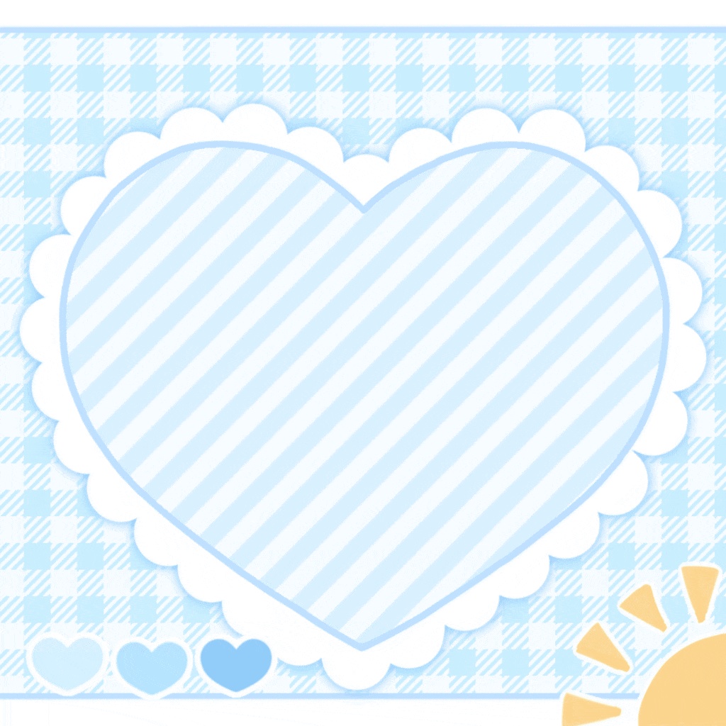 おはようVTuber素材 GIF (7色)