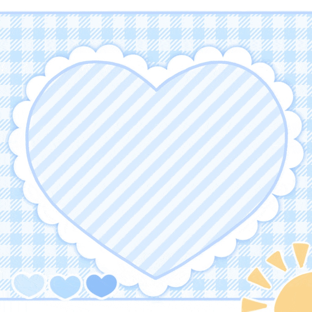 おはようVTuber素材 GIF (7色)