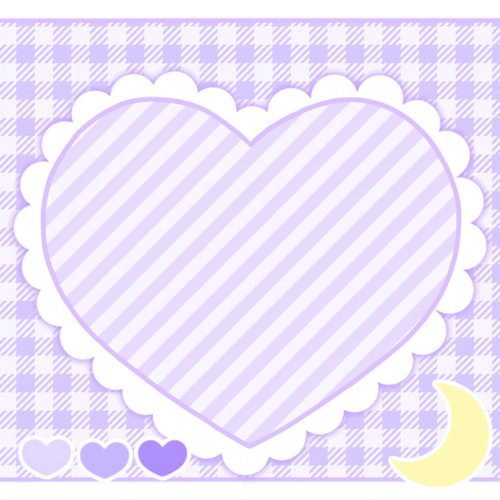 おやすみVTuber素材 GIF (7色)