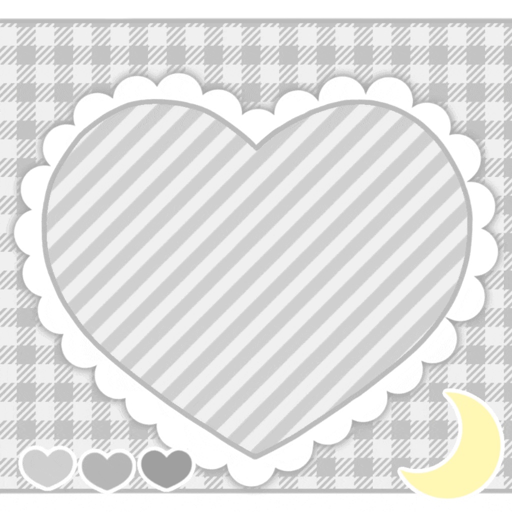 おやすみVTuber素材 GIF (7色)