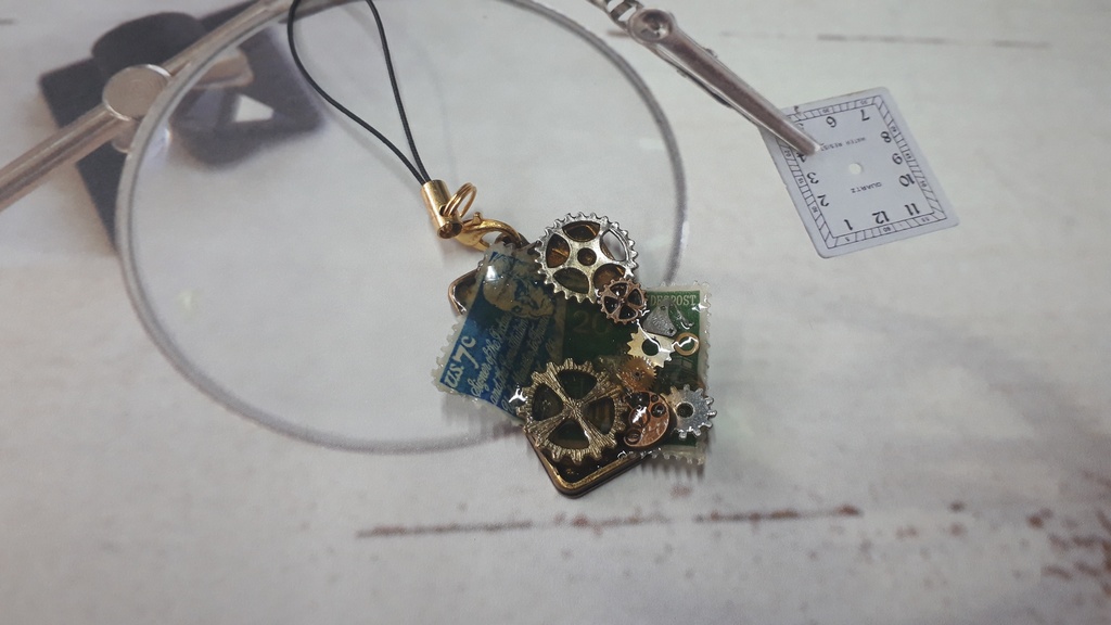 スチームパンク風ストラップ