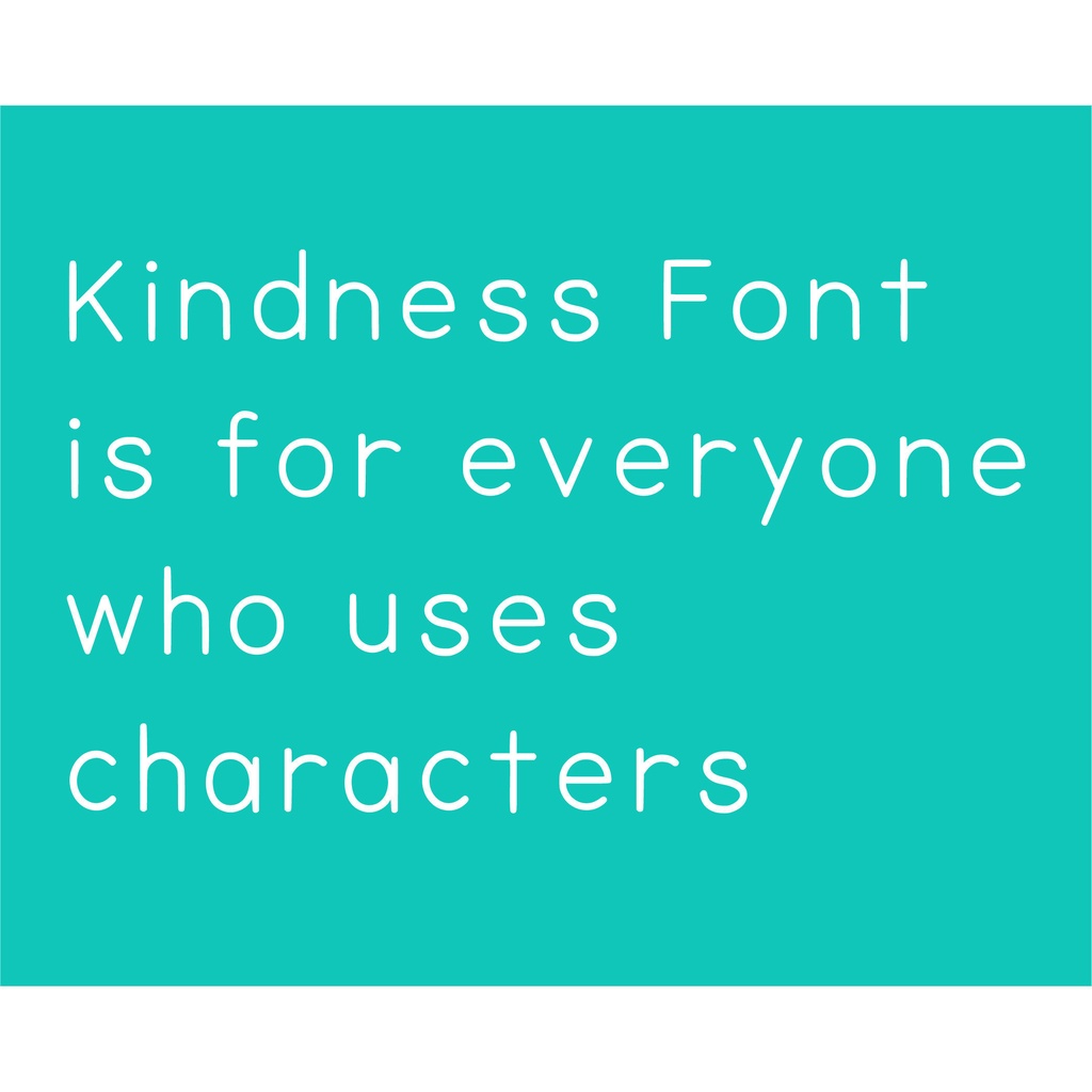 【無料配布】やさしいフォント