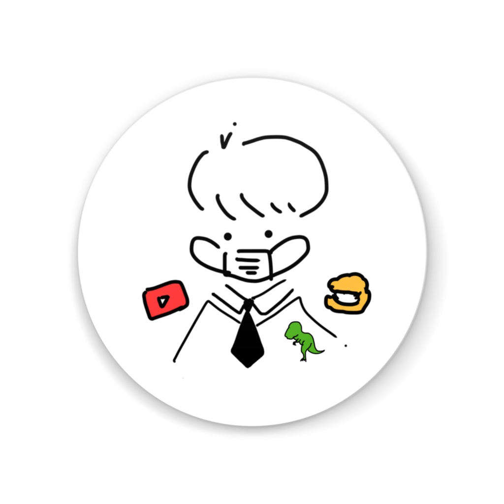 きみのかれファングッズ•缶ミラー