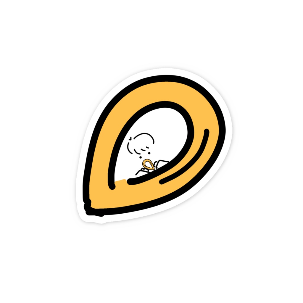 きみのかれファングッズ•スマホステッカー🍩