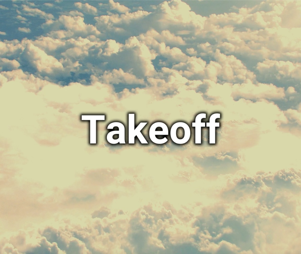 【フリーBGM】空　映画風　感動　vlog「Takeoff」