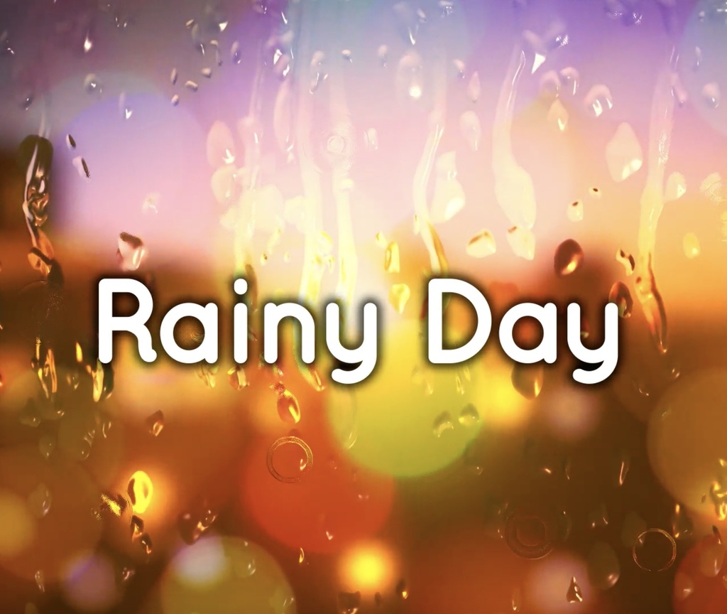 【フリーBGM】雨　ポップス　ジャズ風　vlog　「Rainy Day」