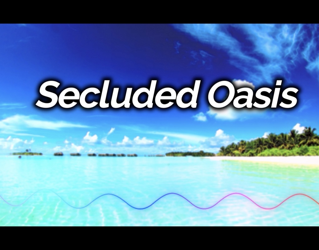 【フリーBGM】南国 リゾート アコギ ボイス vlog「Secluded Oasis」