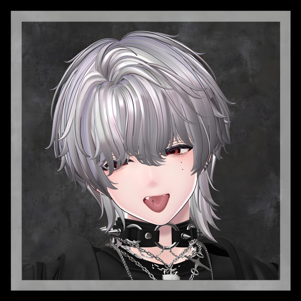 【Freeあり】 狛乃専用 tongue tattoo texture