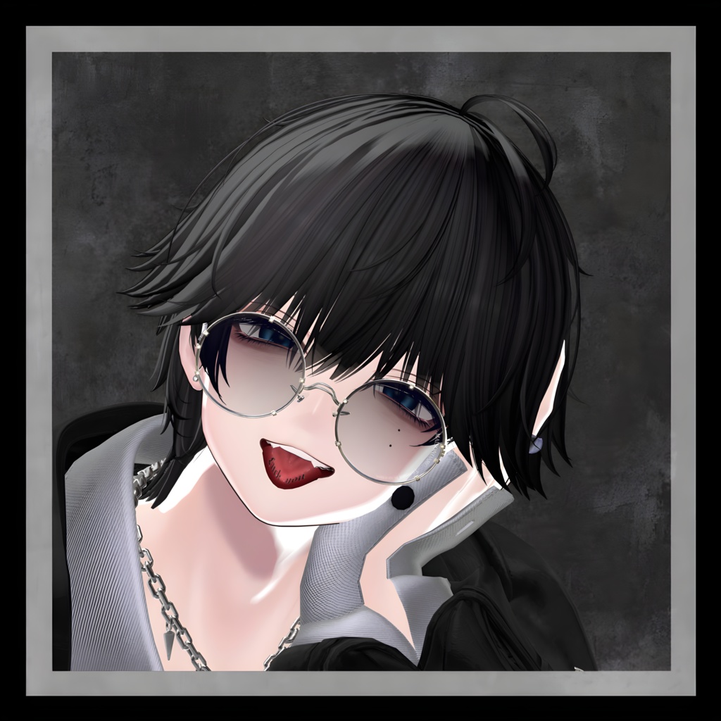 【Freeあり】 狛乃専用 tongue tattoo texture