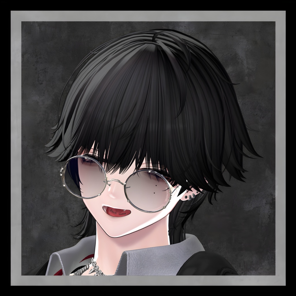 【Freeあり】 狛乃専用 tongue tattoo texture