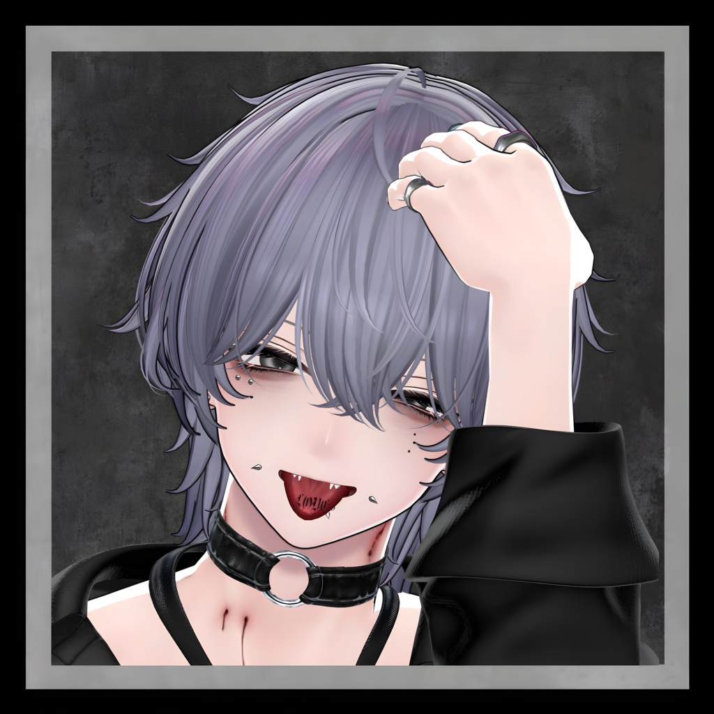 【Freeあり】 狛乃専用 tongue tattoo texture