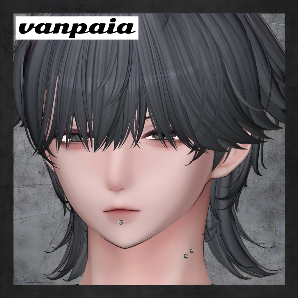 【水瀬専用】 labret center tongue set +おまけ / リップシンク対応