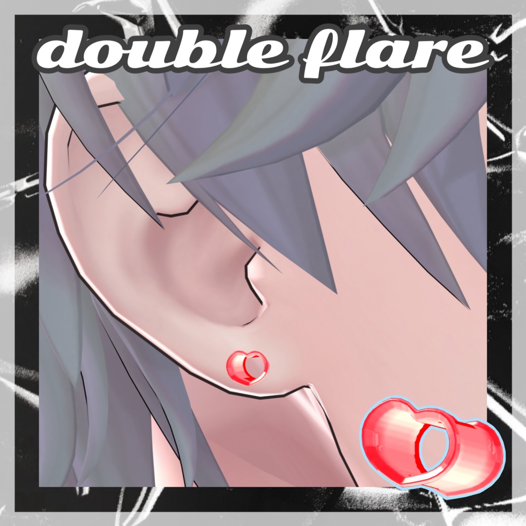 【狛乃専用】 拡張ピアスセット / expansion piercing set