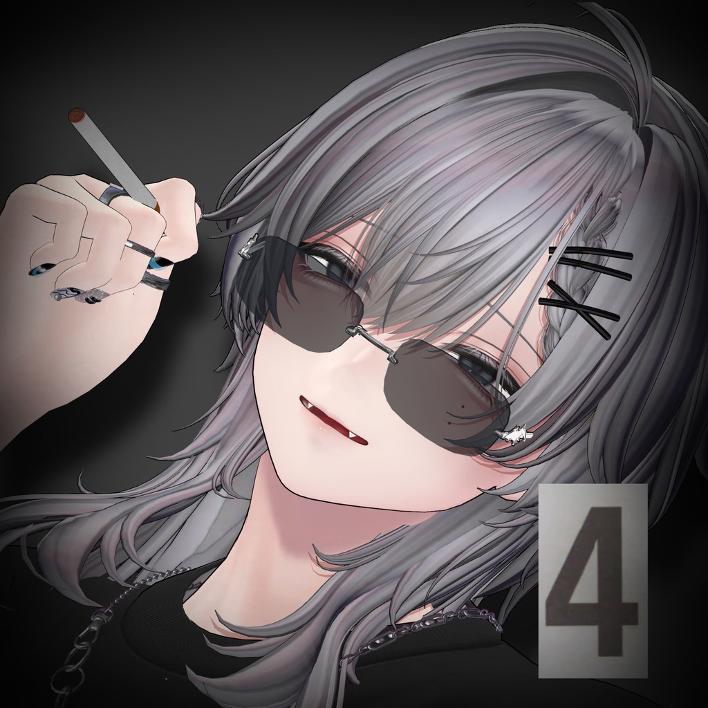 【Free / 無料】 cigarette grab hand animation